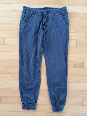 Massimo Dutti men's joggers size medium blueish grey color